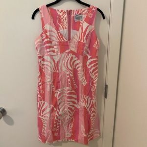 Lilly Pulitzer Pink Zebra Sundress size 4